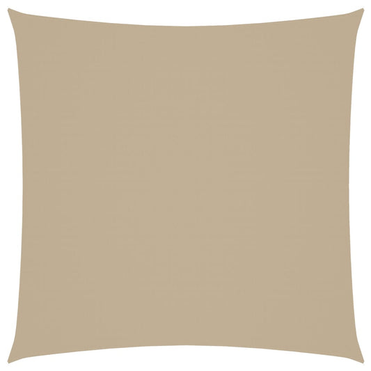 Stínící Plachta Oxfordská Látka Čtvercová Béžová