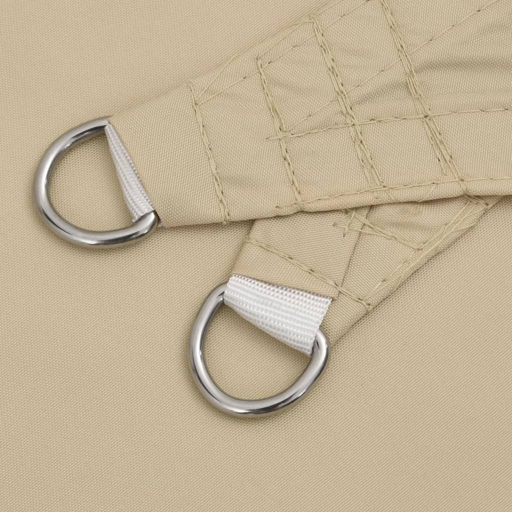 Stínící Plachta Oxfordská Látka Obdélníková 5 X 6 M Béžová