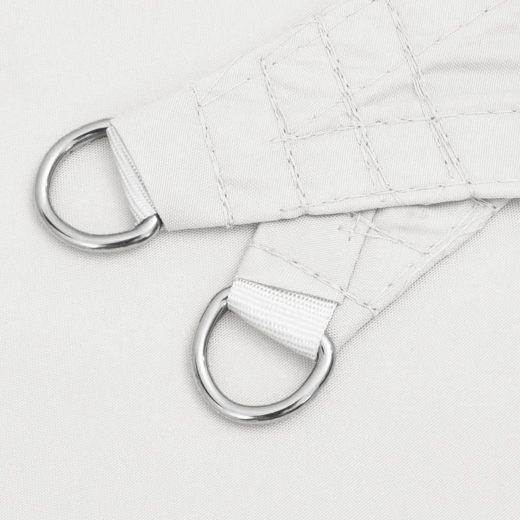 Stínící Plachta Oxfordská Látka Trojúhelník 4,5X4,5X4,5 M Bílá