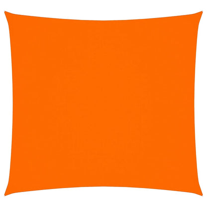 Stínící Plachta Oxfordská Látka Čtvercová 3,6 X 3,6 M Oranžová