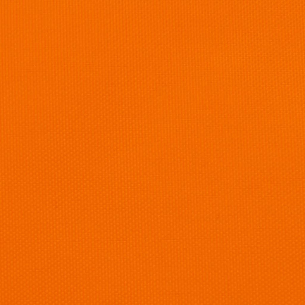 Stínící Plachta Oxfordská Látka Čtvercová 3,6 X 3,6 M Oranžová