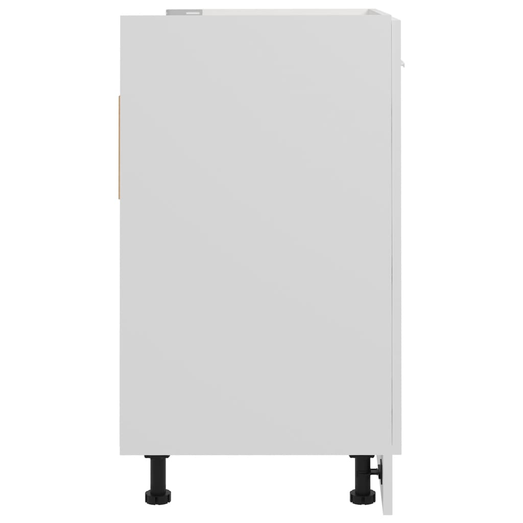 Skříňka Pod Dřez Lyon 80X46X81,5 Cm Kompozitní Dřevo Bílá