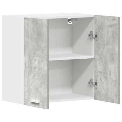 Horní Skříňka Lyon Betonově Šedá 60X31X60 Cm Kompozitní Dřevo Betonová Šedá