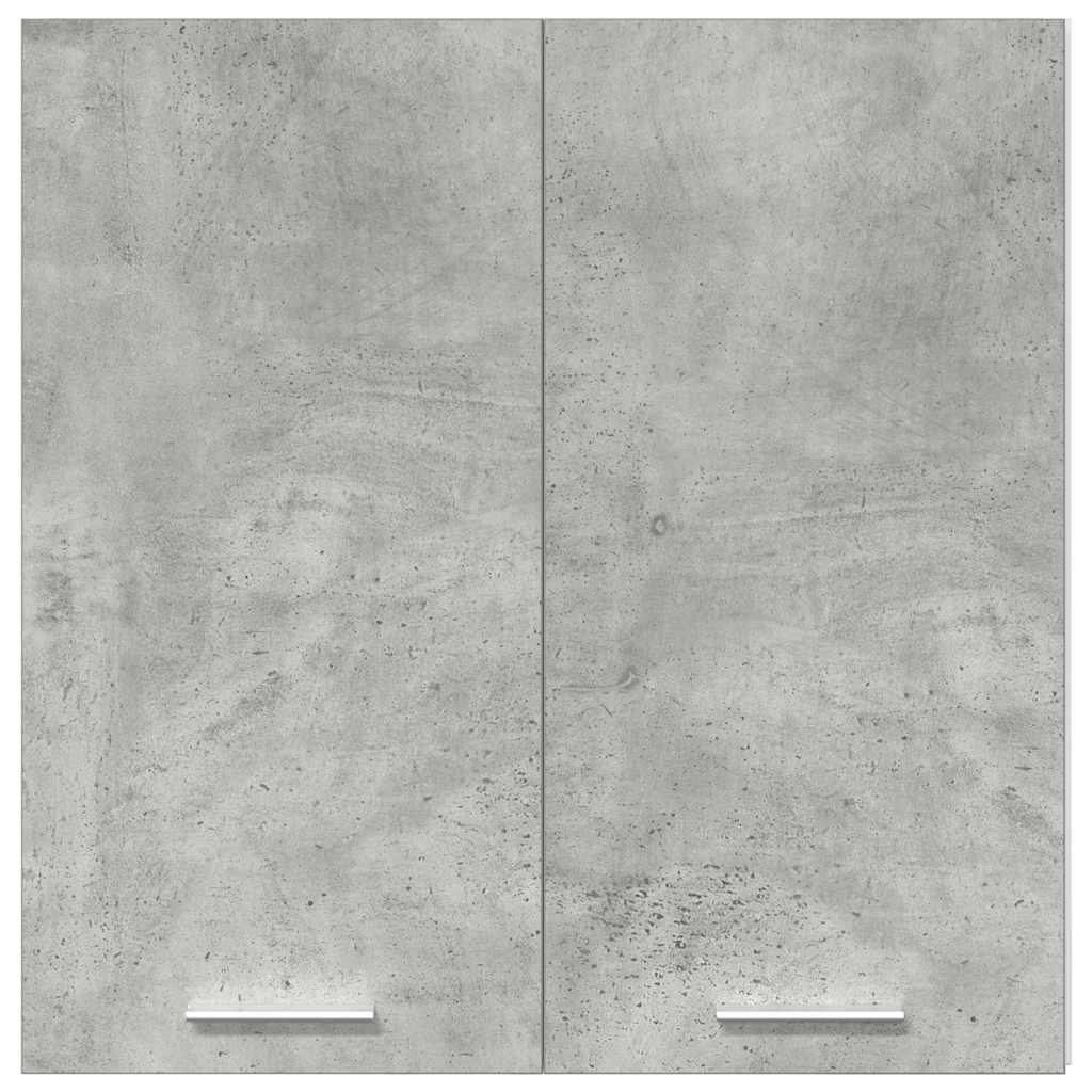 Horní Skříňka Lyon Betonově Šedá 60X31X60 Cm Kompozitní Dřevo Betonová Šedá