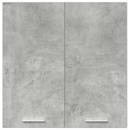 Horní Skříňka Lyon Betonově Šedá 60X31X60 Cm Kompozitní Dřevo Betonová Šedá