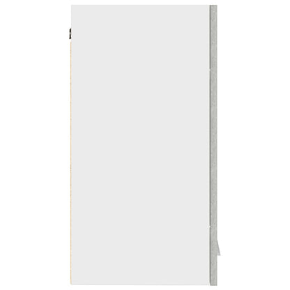 Horní Skříňka Lyon Betonově Šedá 60X31X60 Cm Kompozitní Dřevo Betonová Šedá