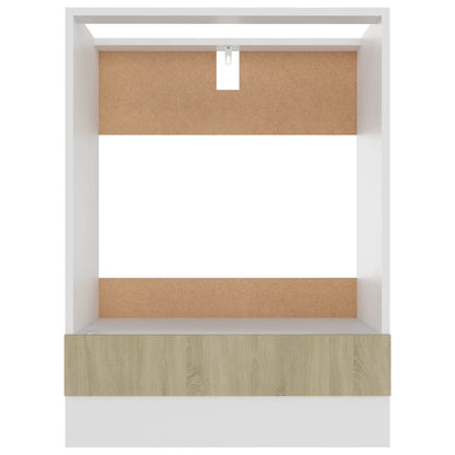 Skříňka Na Troubu Riga 60X46X81,5 Cm Kompozit Dub Sonoma