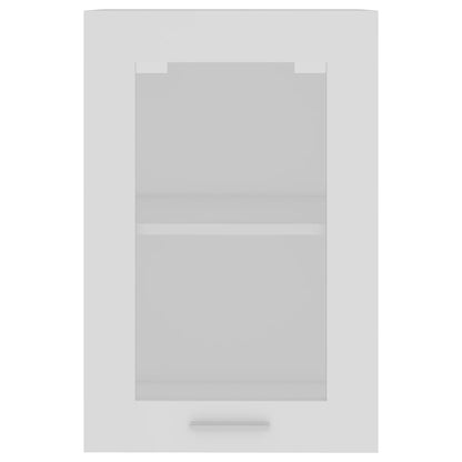 Horní Skříňka Prosklená Lyon 40X31X60 Cm Kompozitní Dřevo Bílá