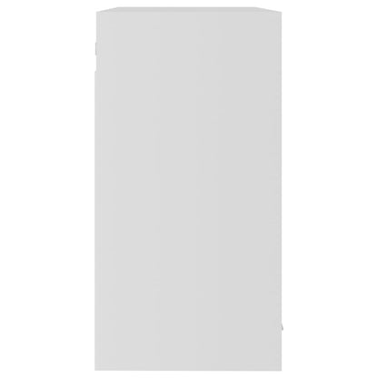 Horní Skříňka Prosklená Lyon 80X31X60 Cm Kompozitní Dřevo Bílá