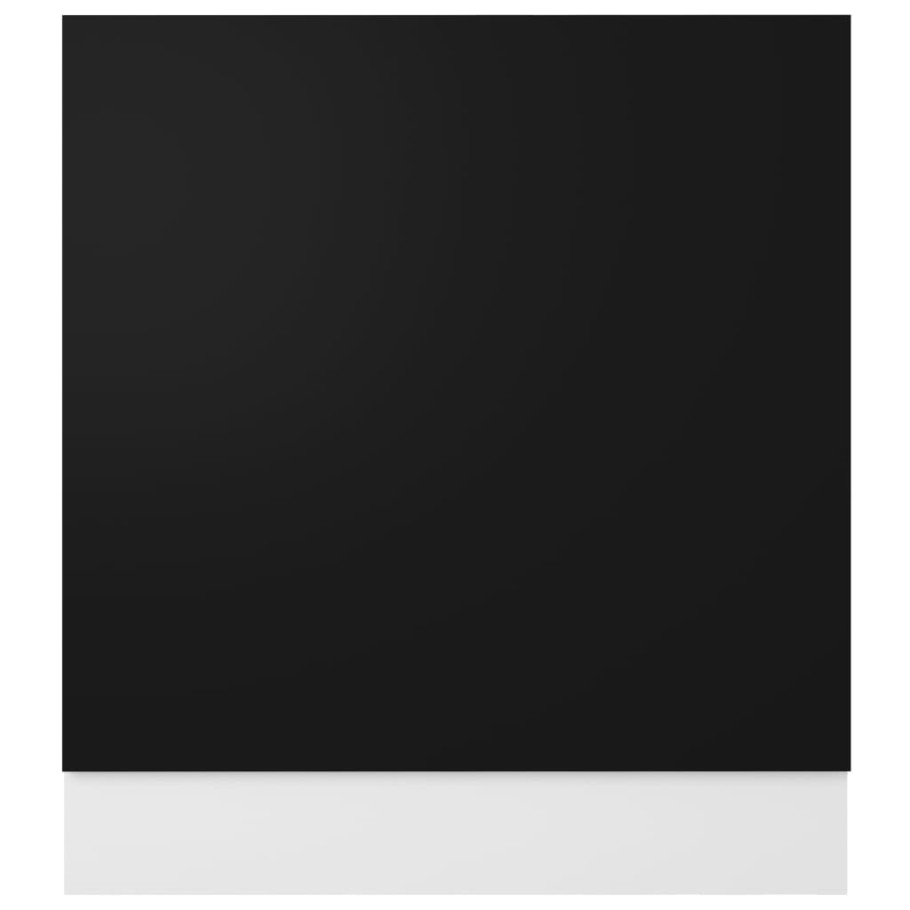 Panel Na Myčku Lyon Černý 59,5 X 3 X 67 Cm Kompozitní Dřevo Černá