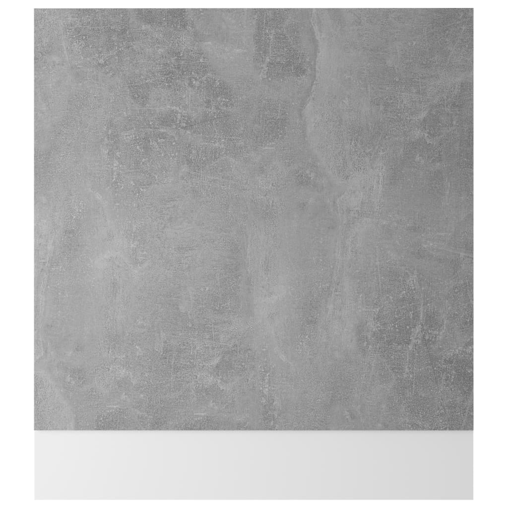 Panel Na Myčku Lyon Betonově Šedý 59,5 X 3 X 67 Cm Kompozit Betonová Šedá