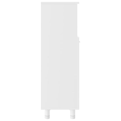 Koupelnová Skříňka 30 X 30 X 95 Cm Kompozitní Dřevo