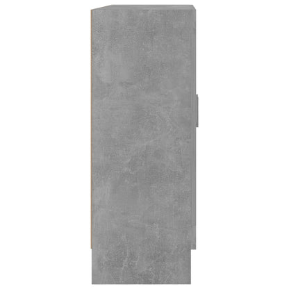 Knihovna Betonově Šedá 82,5 X 30,5 X Kompozitní Dřevo