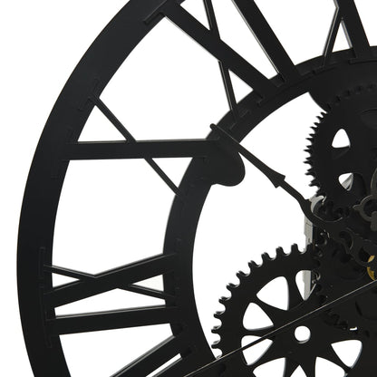 Nástěnné Hodiny Černé 30 Cm Akrylové