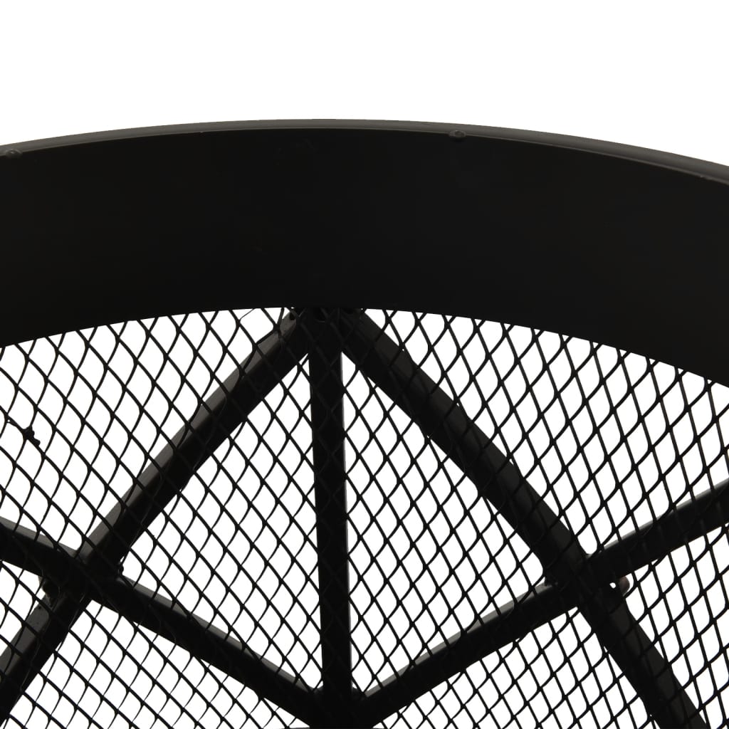 Rustikální Přenosné Ohniště S Pohrabáčem Φ 42 X 54 Cm Ocel