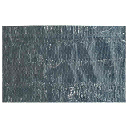 Plovoucí Pe Solární Plachta Na Bazén 600 X 400 Cm Černo-Modrá