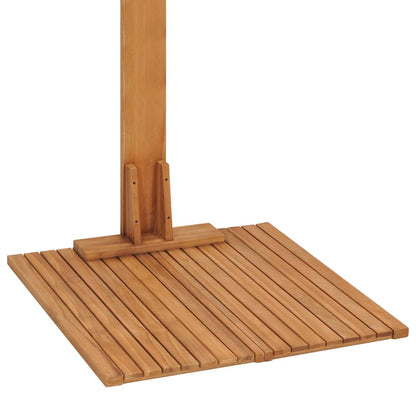 Zahradní Sprcha 75 X 75 X 210 Cm Masivní Teakové Dřevo