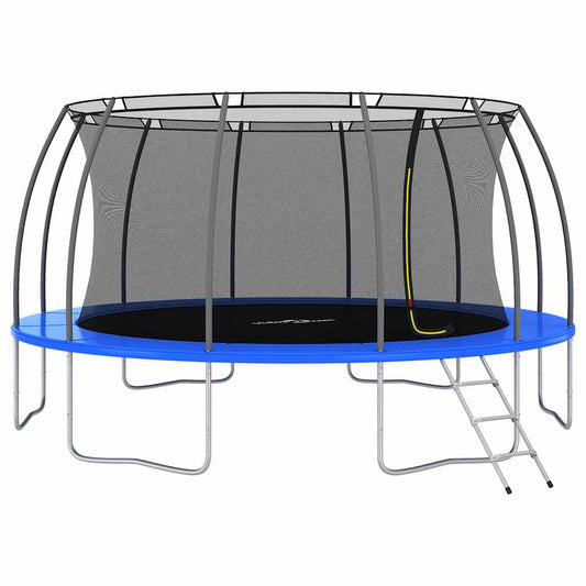 Trampolína S Příslušenstvím Kulatá 488 X 90 Cm 150 Kg