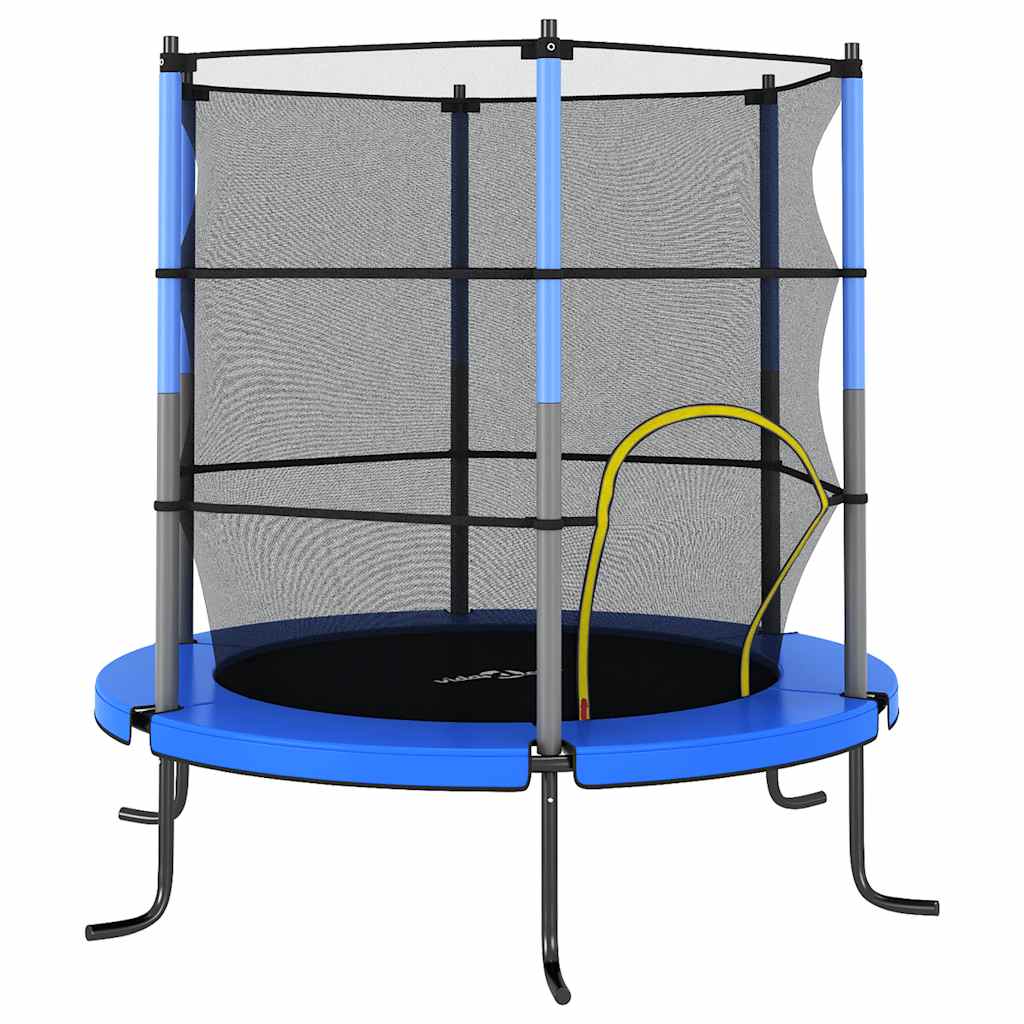 Trampolína S Bezpečnostní Sítí Kulatá 140 X 160 Cm