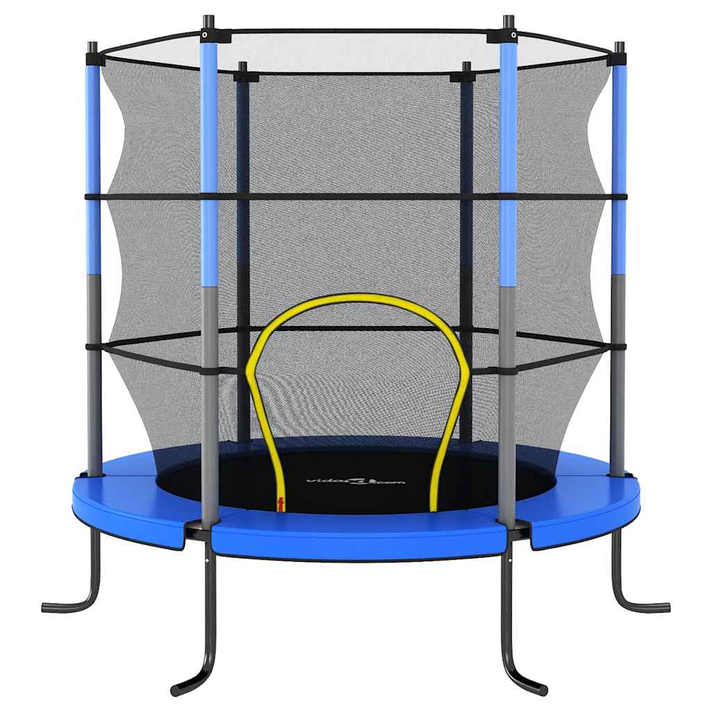 Trampolína S Bezpečnostní Sítí Kulatá 140 X 160 Cm