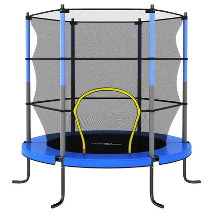 Trampolína S Bezpečnostní Sítí Kulatá 140 X 160 Cm