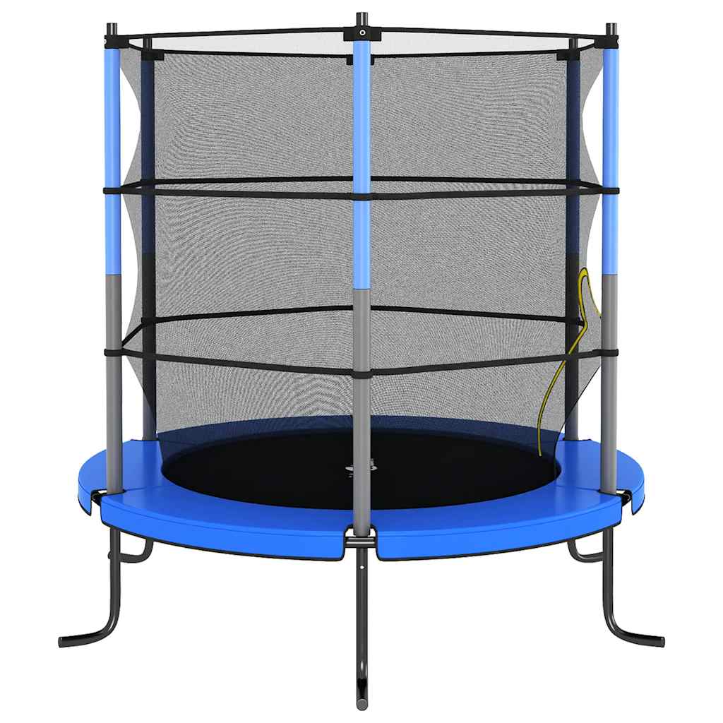 Trampolína S Bezpečnostní Sítí Kulatá 140 X 160 Cm