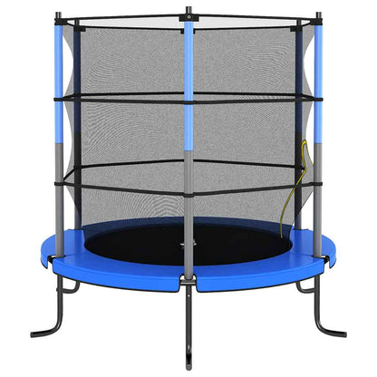 Trampolína S Bezpečnostní Sítí Kulatá 140 X 160 Cm