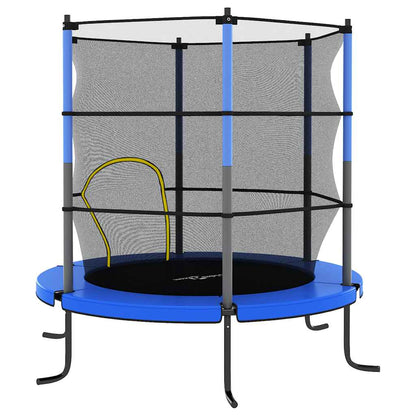 Trampolína S Bezpečnostní Sítí Kulatá 140 X 160 Cm