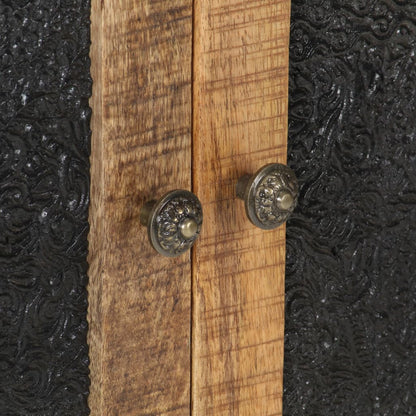 Příborník 60 X 35 X 75 Cm Hrubé Mangovníkové Dřevo