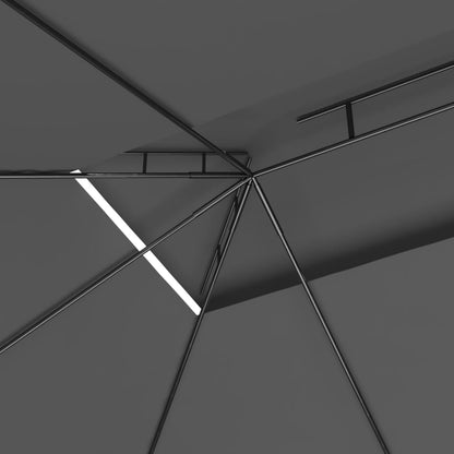 Altán 4 X 3 X 2,7 M Antracitový 160 G/M²