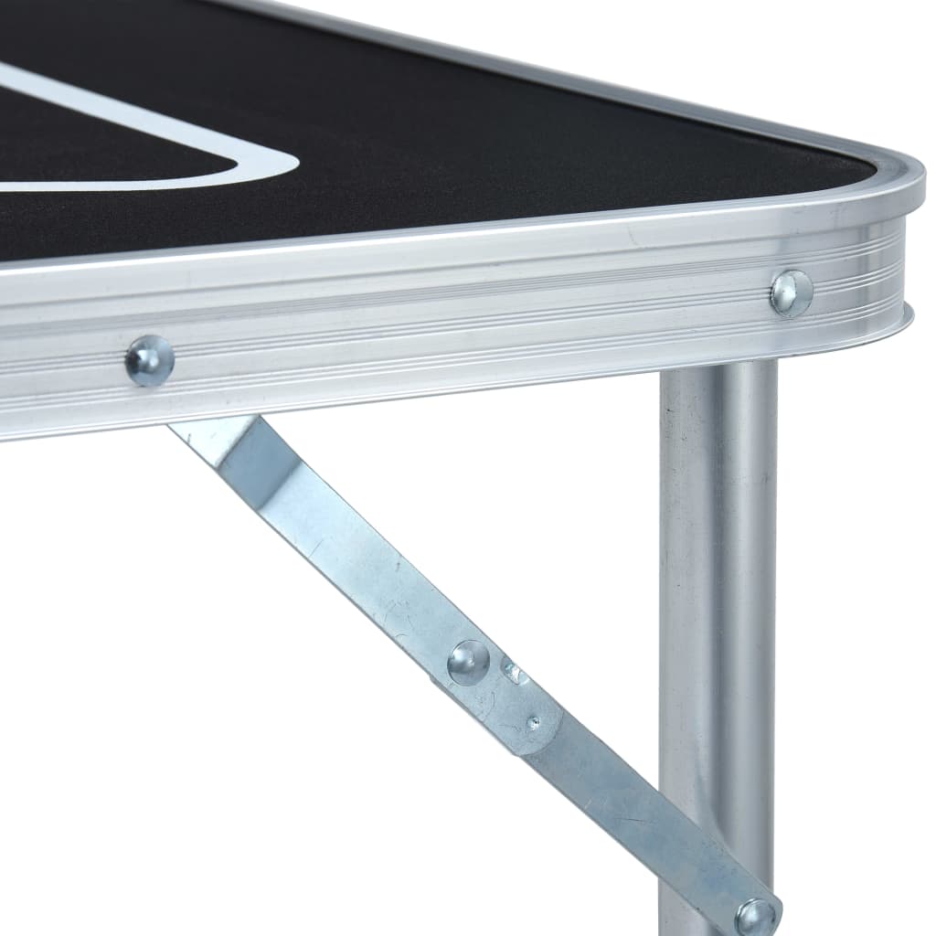 Skládací Stůl Na Beer Pong S Kelímky A Míčky 240 Cm