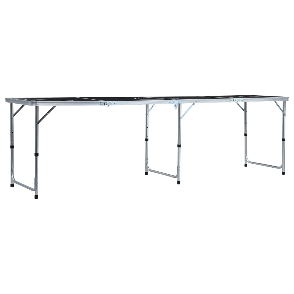 Skládací Stůl Na Beer Pong S Kelímky A Míčky 240 Cm