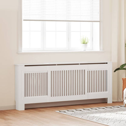 Bílý Kryt Z Mdf Na Radiátor, 112 Cm