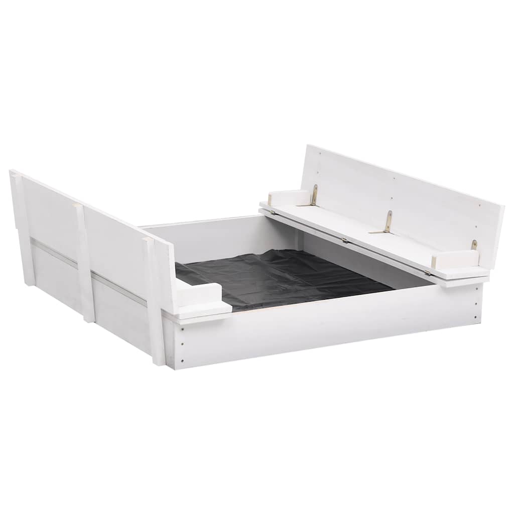 Pískoviště Jedlové Dřevo Bílé 95 X 90 X 15 Cm