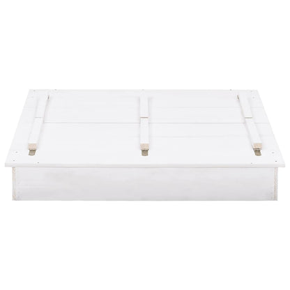 Pískoviště Jedlové Dřevo Bílé 95 X 90 X 15 Cm