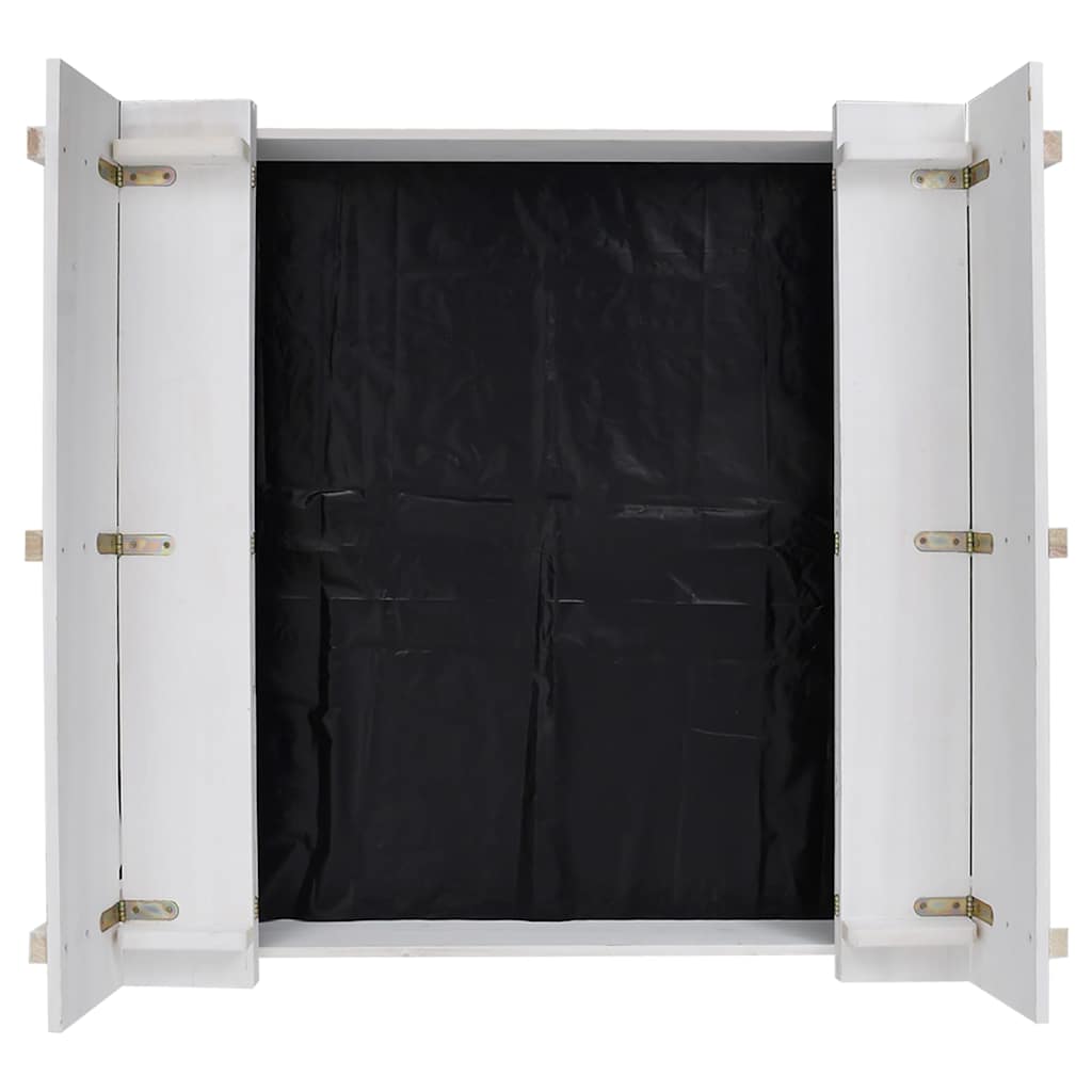 Pískoviště Jedlové Dřevo Bílé 95 X 90 X 15 Cm