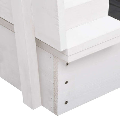 Pískoviště Jedlové Dřevo Bílé 95 X 90 X 15 Cm