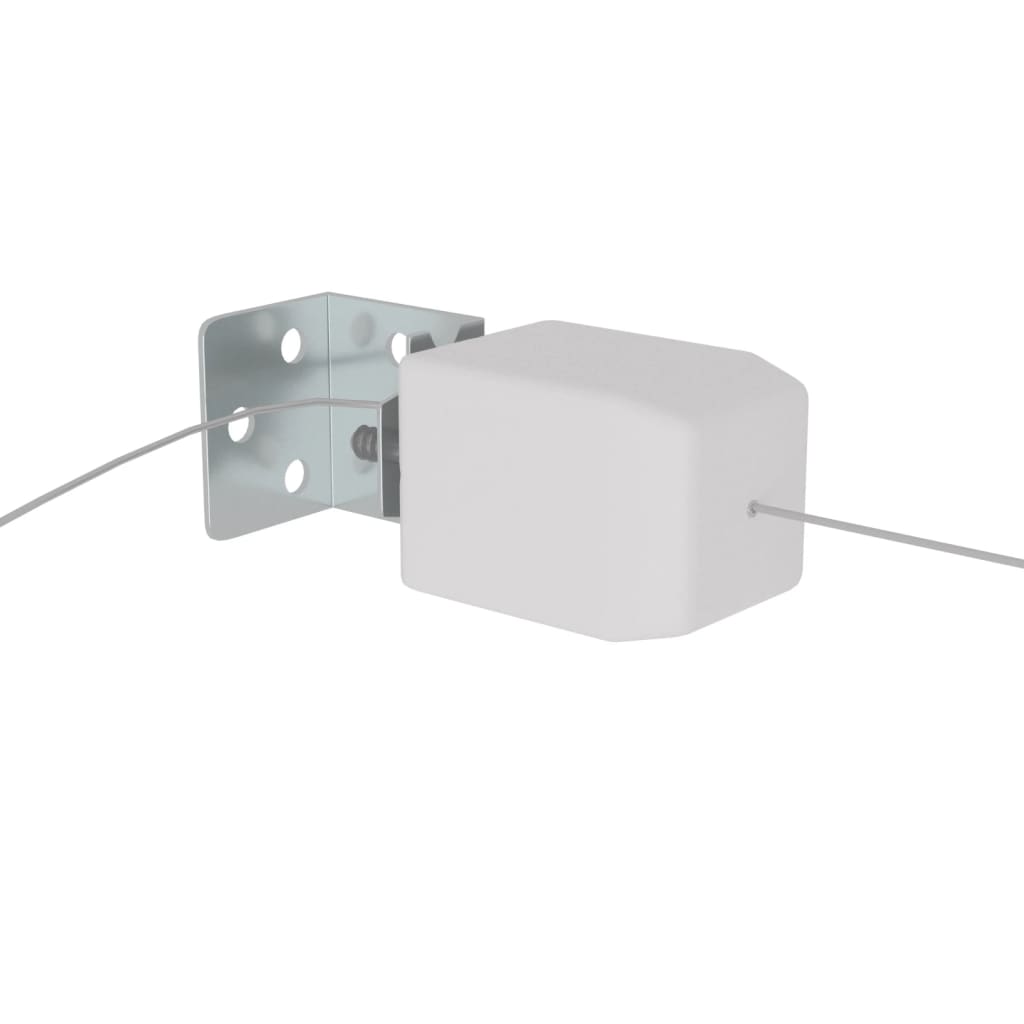 Vertikální Markýza Oxfordská Látka Bílá