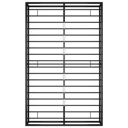 Rám Postele Černý Kov