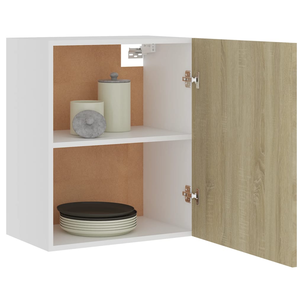 Závěsné Skříňky Lyon 2 Ks 50X31X60 Cm Kompozit Dub Sonoma