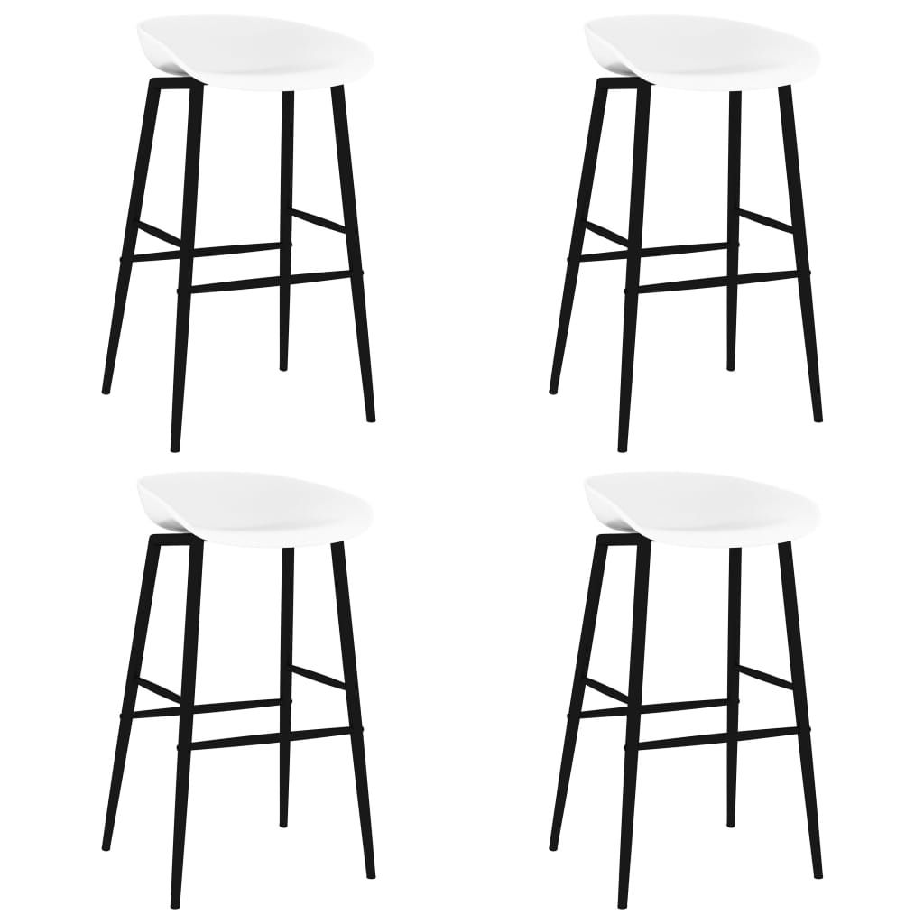 5Dílný Barový Set Bílý