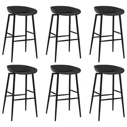 7Dílný Barový Set Bíločerný