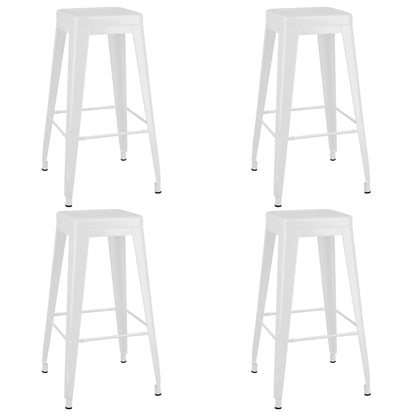 5Dílný Barový Set Bílý