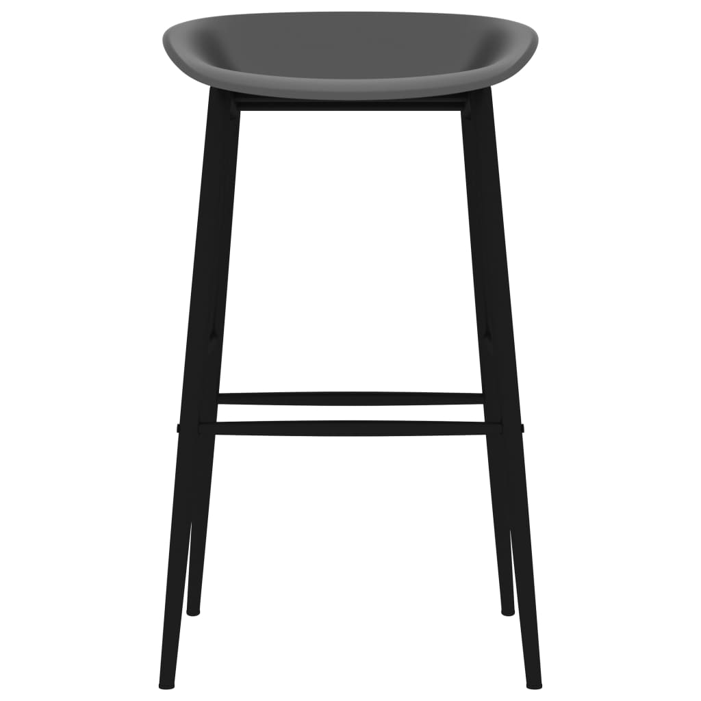5Dílný Barový Set Bílo-Šedý
