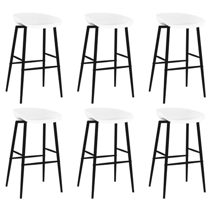 7Dílný Barový Set Bílý