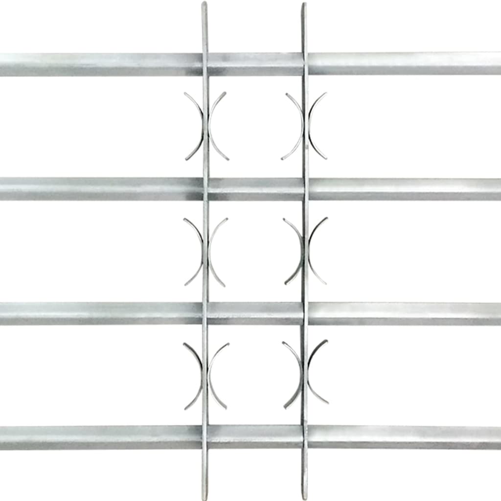 Nastavitelné Bezpečnostní Okenní Mříže 2 Ks 1000–1500 Mm