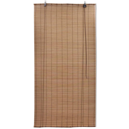 Zatemňovací Rolety Z Bambusu 2 Ks 80 X 160 Cm Hnědé