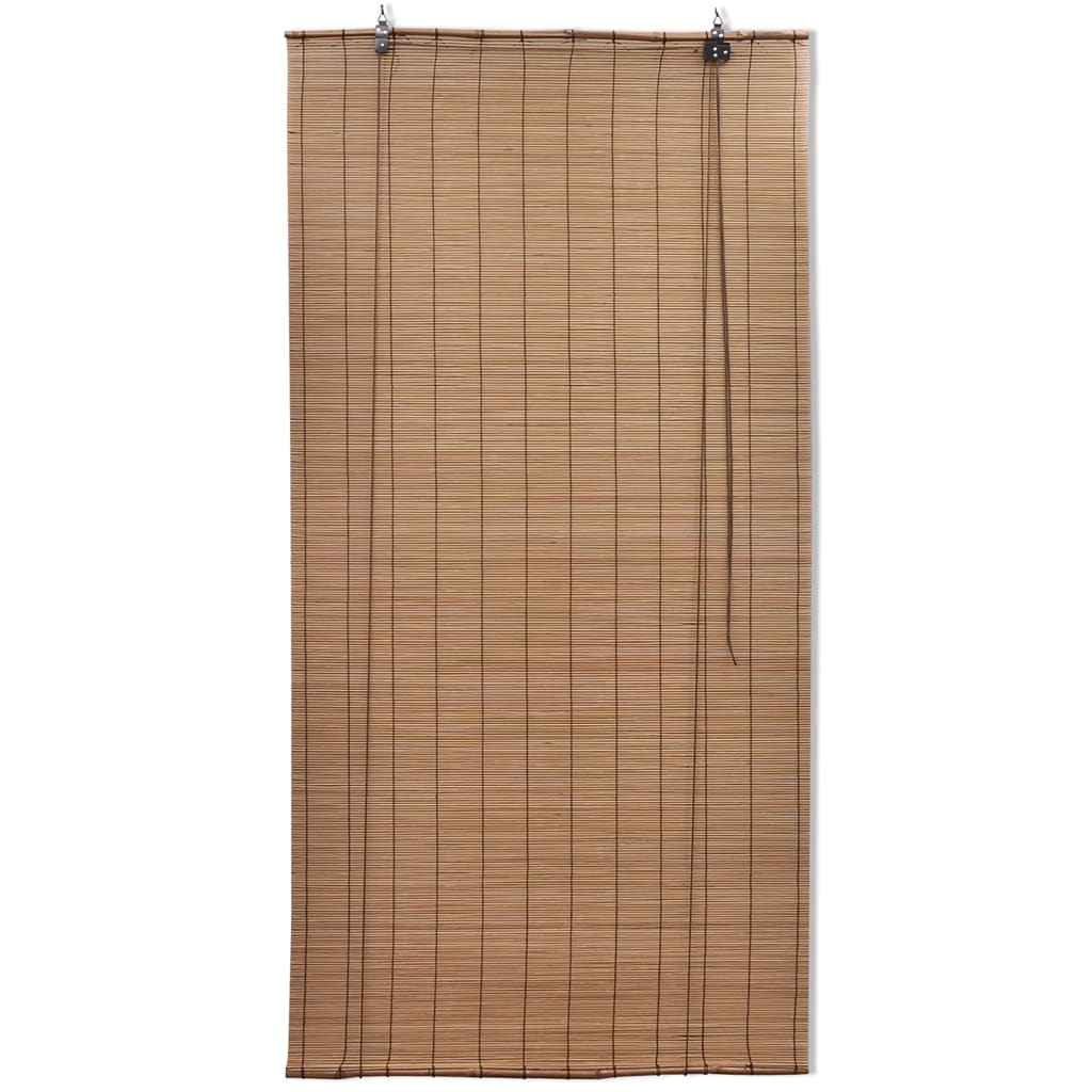 Zatemňovací Rolety Z Bambusu 2 Ks 150 X 220 Cm Hnědé