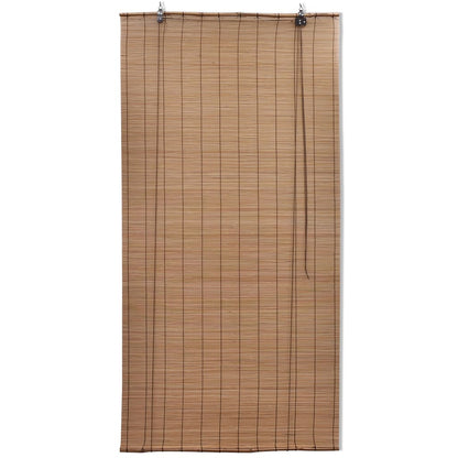 Zatemňovací Rolety Z Bambusu 2 Ks 150 X 220 Cm Hnědé