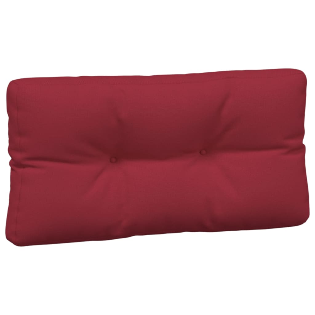 Podušky Na Palety 3 Ks Vínové Textil